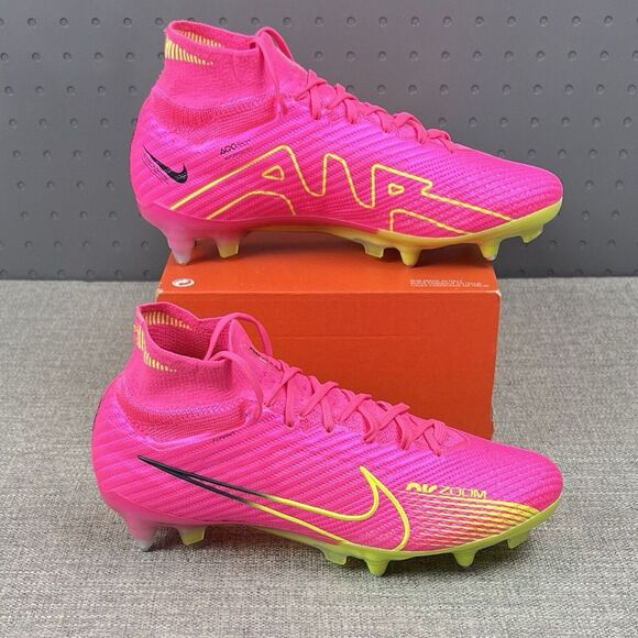 Nike Zoom Mercurial Superfly 9 Elite SG-Pro AC Pink Blast FD0246-605 Mens 8.5